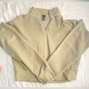 Green Quarter Zip Wild Fable (Target Brand)